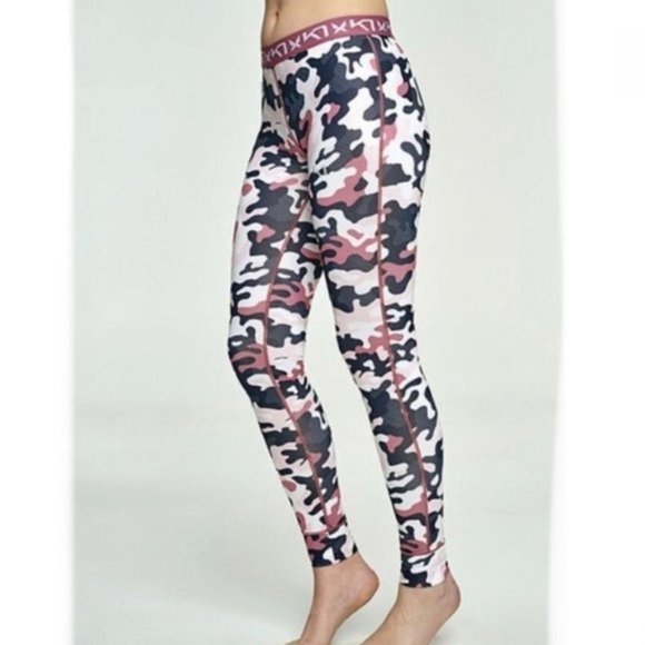 Kari Traa Fantastisk Base Layer Camo Pants S - Picture 1 of 8
